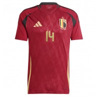 Belgium Dodi Lukebakio #14 Replica Home Shirt Euro 2024 Short Sleeve